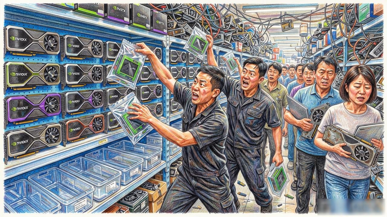 区块链 显卡市场火爆_显卡价格飙升导致电脑硬件店货架空荡荡_区块链技术兴起引发显卡挖矿热潮