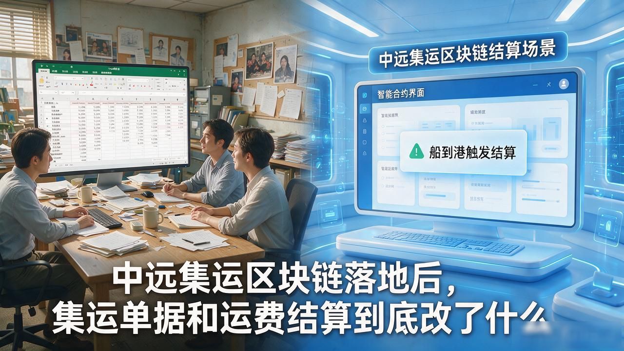 中远集运区块链提单电子化_中远集运区块链运单追踪_中远集运区块链
